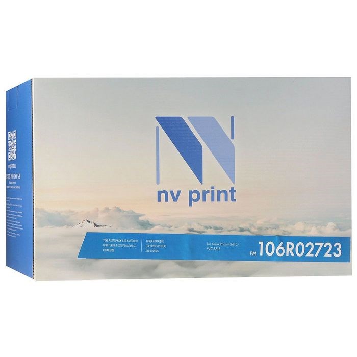 Картридж NV PRINT NV-106R02723 для Xerox Phaser 3610/Work Centre 3615 (14100k), черный - фото 51366291