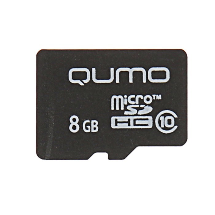 Карта памяти Qumo microSD, 8 Гб, SDHC, класс 10 - фото 51366292