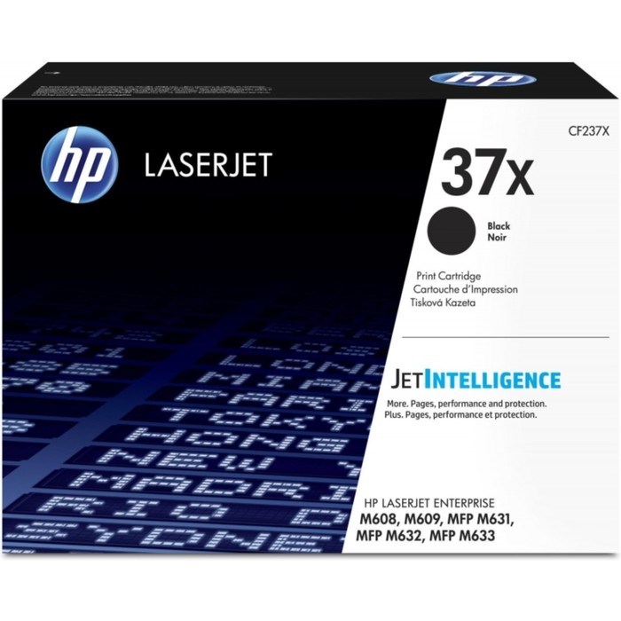 Картридж HP 37X CF237X для LJ Ent M506/M527 (25000k), черный - фото 51366380