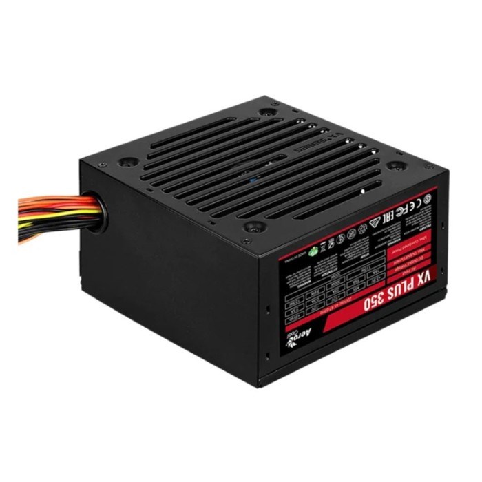 Блок питания Aerocool ATX 350W VX-350 PLUS (24+4+4pin) 120mm fan 2xSATA RTL - фото 51366426