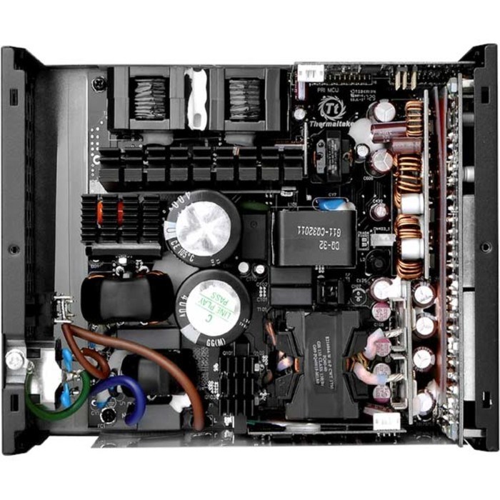 Блок питания Thermaltake ATX 1200W Toughpower iRGB Plus 80+ platinum APFC 140mm LED 12xSATA RTL   38 - фото 51366447