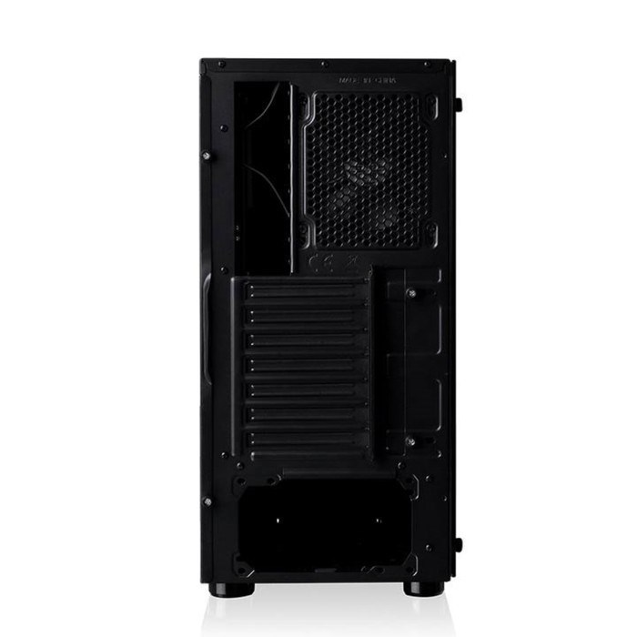 Корпус Thermaltake Versa J21 TG без БП ATX 2x120mm 2xUSB2.0 2xUSB3.0 audio bott PSU черный - фото 51366456