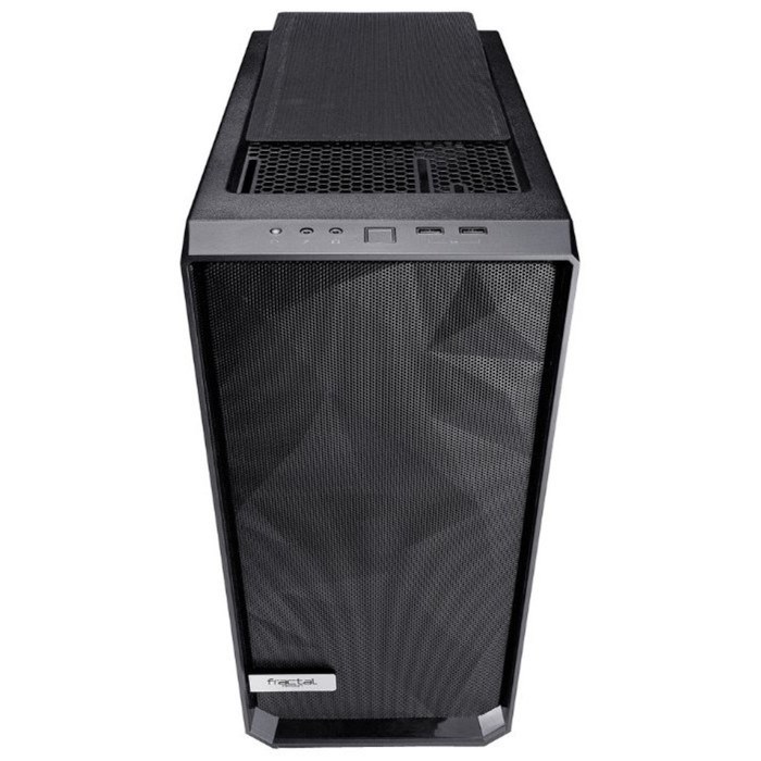 Корпус Fractal Design Meshify Mini C TG без БП mATX 2xUSB3.0 audio bott PSU черный - фото 51366461