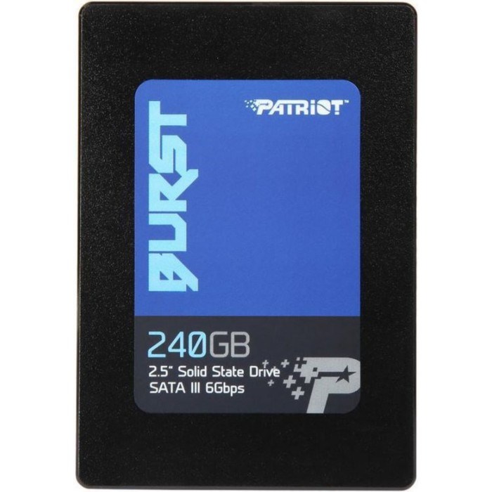 Накопитель SSD Patriot SATA III PBU240GS25SSDR Burst 240Gb 2.5" - фото 51366466