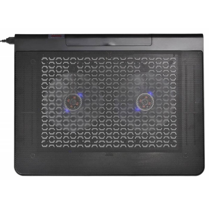 Подставка для ноутбука Buro BU-LCP170-B214 17" 2xUSB 2x 140ммFAN черная - фото 51366583