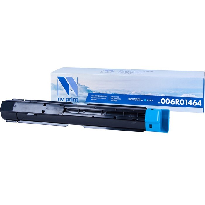 Картридж NV PRINT NV-006R01464 для Xerox Work Centre 7220/7225/7120/7125 (15000k), голубой - фото 51366676