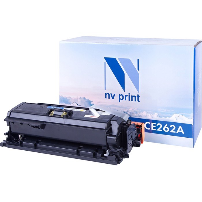 Картридж NVP NV-CE262A, для HP LaserJet Color, 11000k, совместимый, желтый - фото 51366725