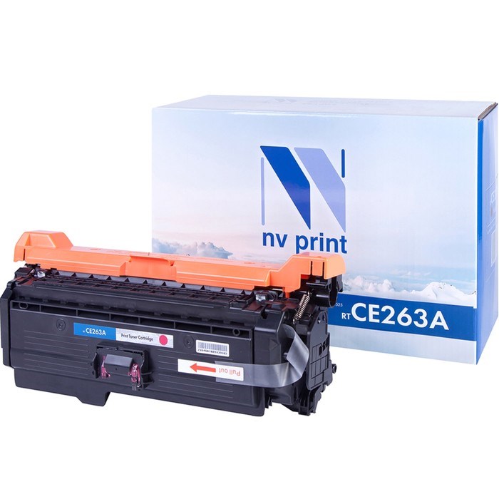 Картридж NVP NV-CE263A, для HP LaserJet Color, 11000k, совместимый, пурпурный - фото 51366726