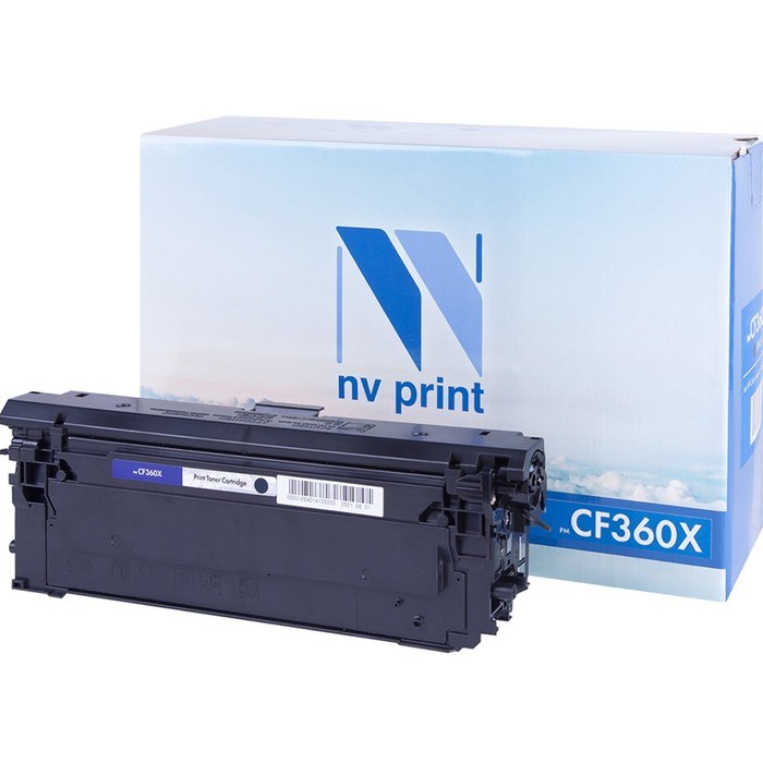 Картридж NVP NV-CF360X, для HP LaserJet Color/Flow, 12500k, совместимый, черный - фото 51366745