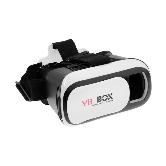 3D Очки виртуальной реальности Luazon VR 2, смартфоны до 6.5" (75х160мм), черно-белые - фото 51367365