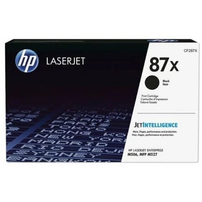 Тонер Картридж HP 87X CF287X черный для HP LJ Ent M506/M527 (18000стр.) - фото 51367507