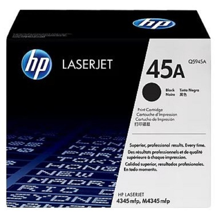 Тонер Картридж HP Q5945A черный для HP LJ 4345 (18000стр.) - фото 51367514