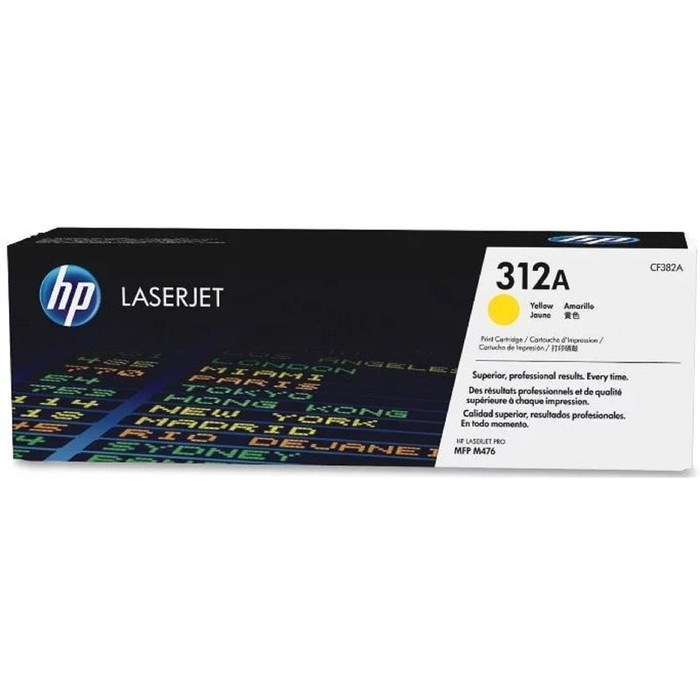 Картридж HP 312A CF382A для CLJ Pro M476 (2400k), желтый - фото 51367525