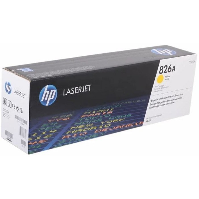 Тонер Картридж HP 826A CF312A желтый для HP CLJ Ent M855 - фото 51367532