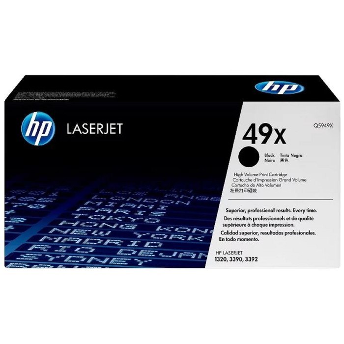 Тонер Картридж HP Q5949X черный для HP LJ 1320 (6000стр.) - фото 51367540