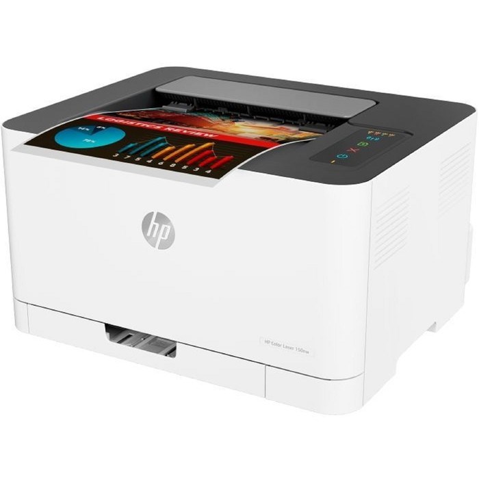 Принтер, лаз цв HP Color LaserJet 150nw (4ZB95A), A4, WiFi - фото 51367883