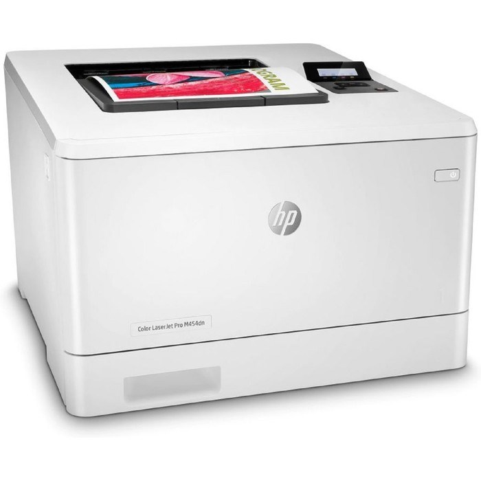 Принтер, лаз цв HP Color LaserJet Pro M454dn (W1Y44A), A4 - фото 51367891