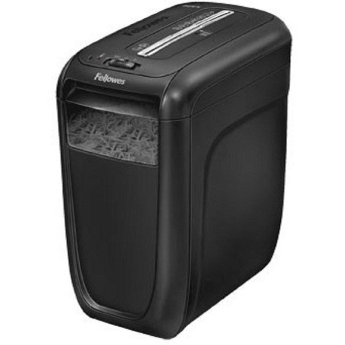 Шредер Fellowes PowerShred 60Cs (P-3), фрагменты 4x50мм, 10 листов одн, скобы, пл.карты, 22л - фото 51368028