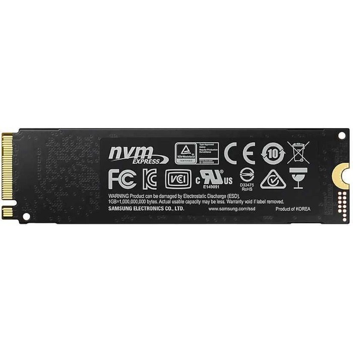 Накопитель SSD Samsung 970 EVO Plus M.2 2280 MZ-V7S1T0BW, 1Тб, PCI-E x4 - фото 51368099