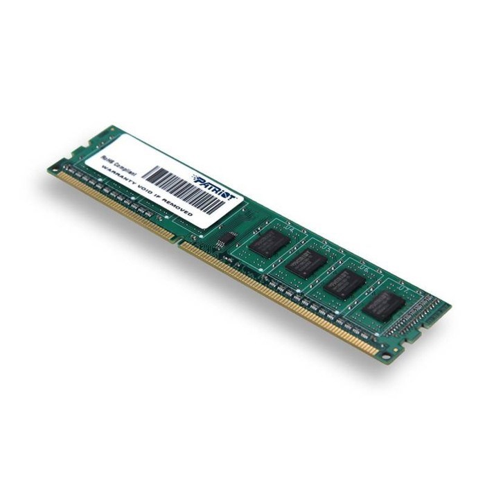Память DDR3 Patriot PSD34G160081, 4Гб, PC3-12800, 1600 МГц, DIMM - фото 51368110