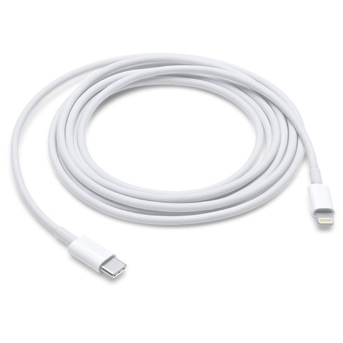 Кабель Apple (MKQ42ZM/A), Lightning - USB Type C, 2 м, белый - фото 51368292