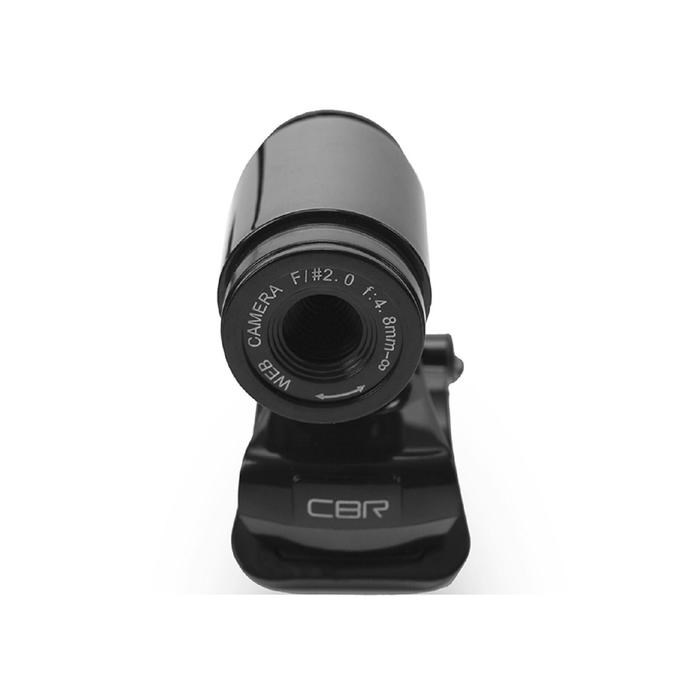 Веб-камера CBR CW 830M Black, 0.3 МП, 640х480, USB 2.0, микрофон, чёрная - фото 51368372