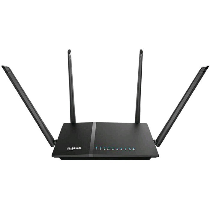 Wi-Fi роутер беспроводной D-Link DIR-825 (DIR-825/RU/R), 10/100/1000 Мбит, 4G, чёрный - фото 51368400