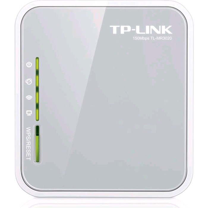 Wi-Fi роутер беспроводной TP-Link TL-MR3020 N300, 10/100 Мбит, 4G ready, белый - фото 51368431