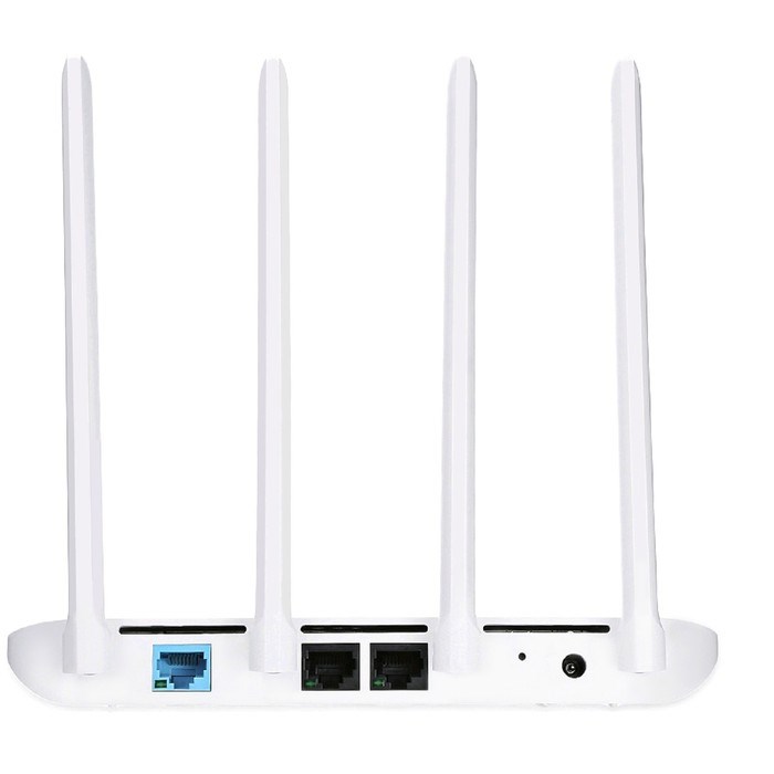 Wi-Fi роутер беспроводной Xiaomi Mi WiFi Router 4 (4A), 10/100 Мбит, белый - фото 51368437