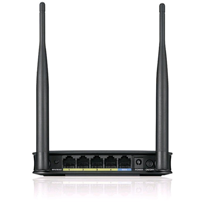 Wi-Fi роутер беспроводной Zyxel NBG-418N v2 (NBG-418NV2-EU0101F) N300, 10/100 Мбит, чёрный   499651 - фото 51368452