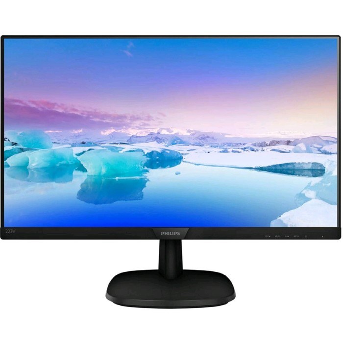 Монитор Philips 223V7QSB (10/62) 21.5", IPS, 1920x1080, 60Гц, 8мс, VGA, чёрный - фото 51368568