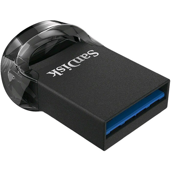 Флешка USB 3.1 SanDisk Cruzer Ultra Fit SDCZ430-256G-G46, 256Гб, чёрный - фото 51368588