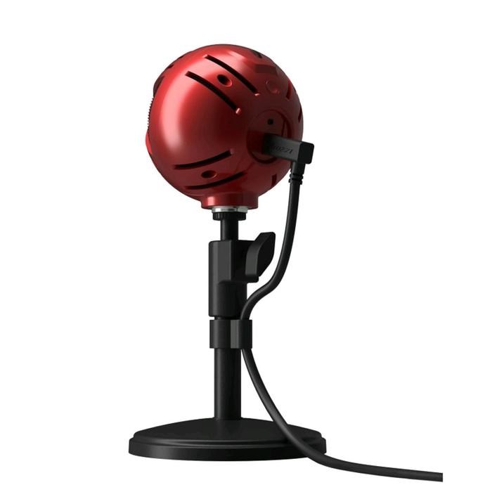Микрофон компьютерный Arozzi Sfera, 50-16000 Гц, 44 дБ, USB, 1.8 м, красный - фото 51368761