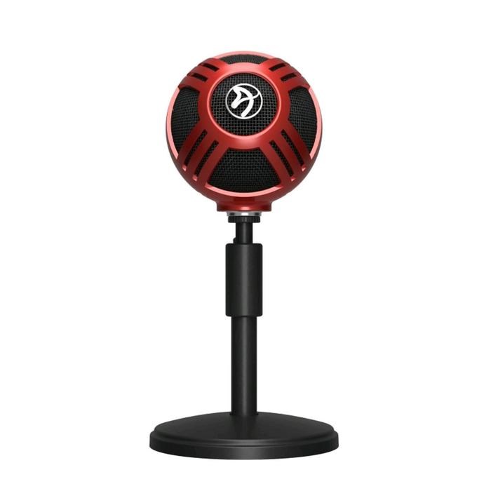 Микрофон компьютерный Arozzi Sfera, 50-16000 Гц, 44 дБ, USB, 1.8 м, красный - фото 51368762