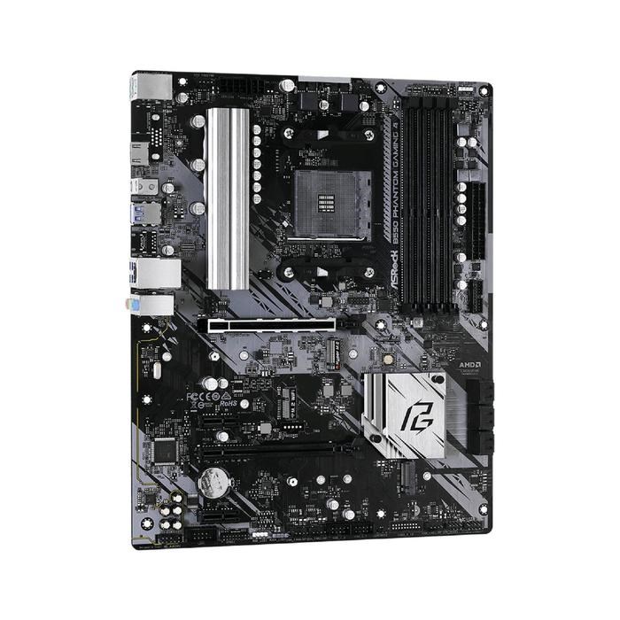 Материнская плата Asrock B550 PHANTOM GAMING 4, AM4, B550, 4xDDR4, HDMI, ATX - фото 51368930