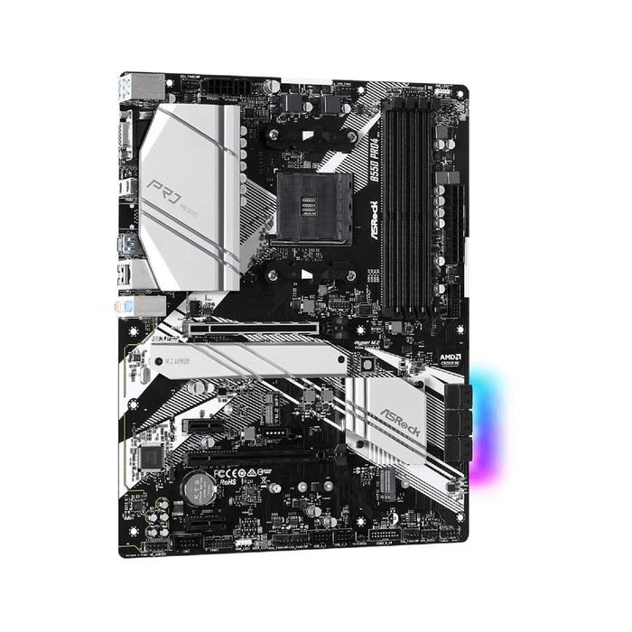 Материнская плата Asrock B550 PRO4, AM4, B550, 4xDDR4, VGA, HDMI, ATX - фото 51368935