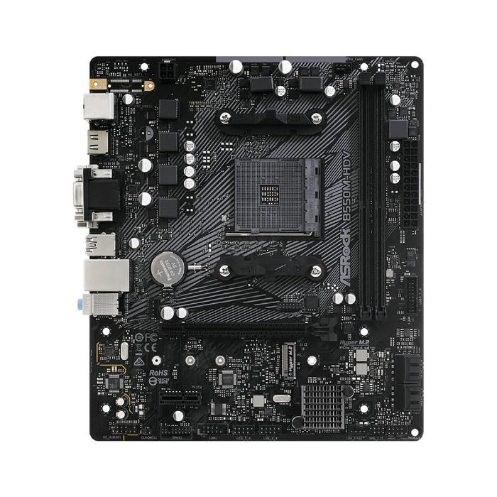 Материнская плата Asrock B550M-HDV, AM4, B550, 2xDDR4, VGA, DVI, HDMI, mATX - фото 51368944