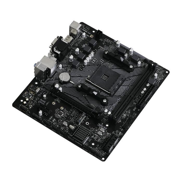 Материнская плата Asrock B550M-HDV, AM4, B550, 2xDDR4, VGA, DVI, HDMI, mATX - фото 51368946