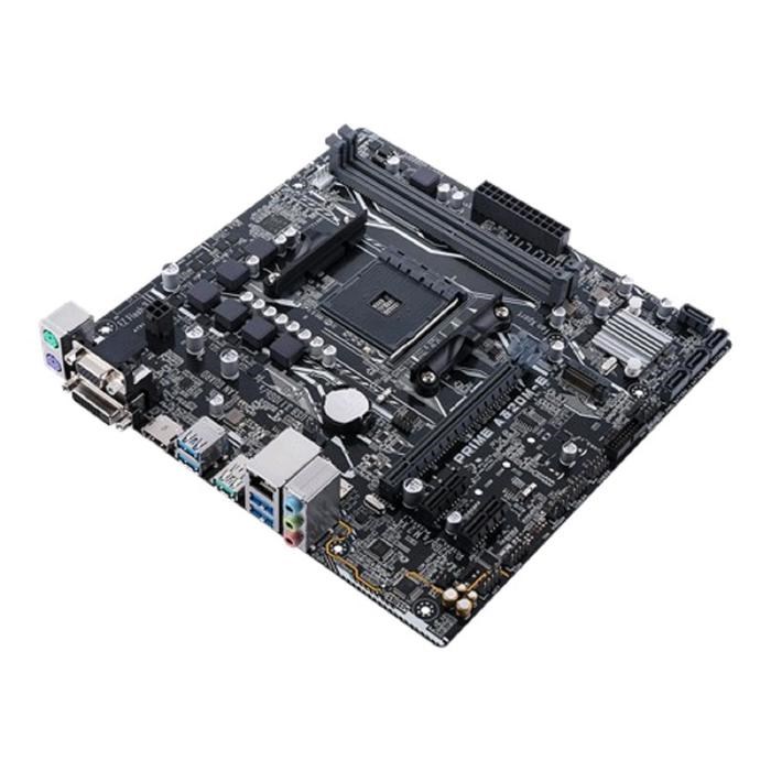 Материнская плата Asus PRIME A320M-E, AM4, A320, 2xDDR4, VGA, DVI, HDMI, mATX - фото 51368951