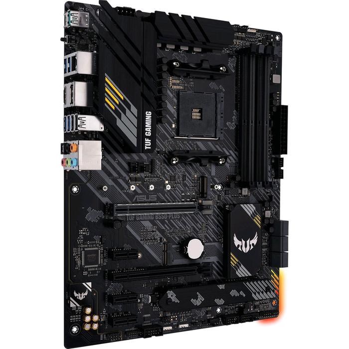 Материнская плата Asus TUF GAMING B550-PLUS, AM4, B550, 4xDDR4, HDMI, DP, ATX - фото 51368995