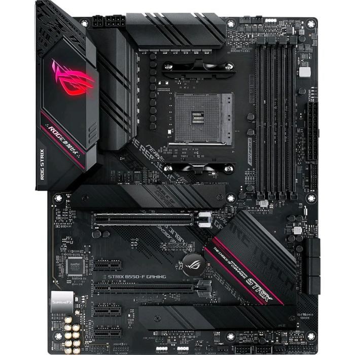 Материнская плата Asus ROG STRIX B550-F GAMING, AM4, B550, 4xDDR4, HDMI, DP, ATX - фото 51369023