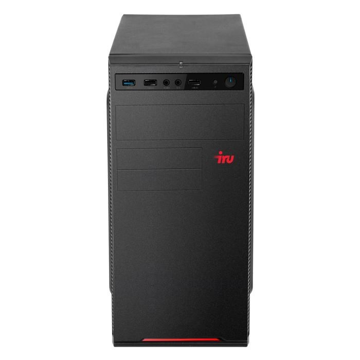 Компьютер IRU Home 312 MT, Pentium G5420, 4Гб, 1Тб, UHD610, 450Вт, DOS, черный - фото 51369178