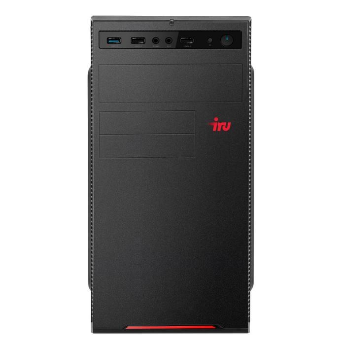 Компьютер IRU Home 312 MT, Pentium G5420, 4Гб, 1Тб, UHD610, 450Вт, DOS, черный - фото 51369179