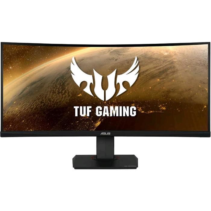 Монитор Asus TUF Gaming VG35VQ 35", VA, 3440x1440, 100Гц, 4мс, HDMI, Dport, чёрный - фото 51369288