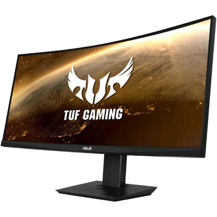 Монитор Asus TUF Gaming VG35VQ 35", VA, 3440x1440, 100Гц, 4мс, HDMI, Dport, чёрный - фото 51369289