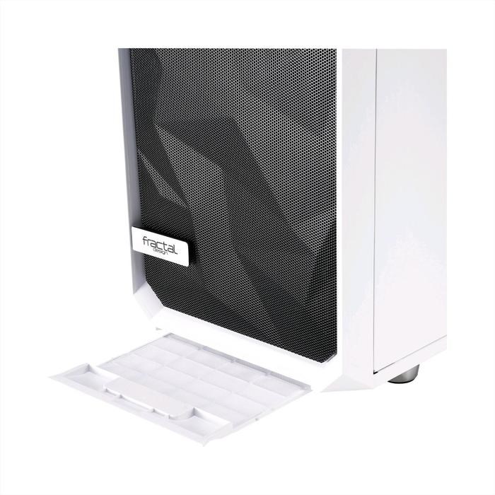 Корпус Fractal Design Meshify S2 White TG, без БП, E-ATX, Midi-Tower, белый - фото 51369293