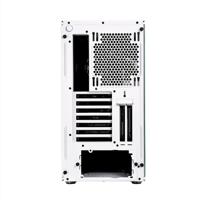 Корпус Fractal Design Meshify S2 White TG, без БП, E-ATX, Midi-Tower, белый - фото 51369299