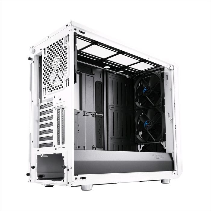 Корпус Fractal Design Meshify S2 White TG, без БП, E-ATX, Midi-Tower, белый - фото 51369301