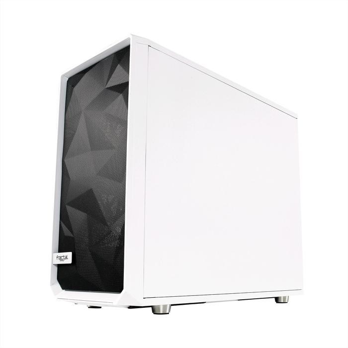 Корпус Fractal Design Meshify S2 White TG, без БП, E-ATX, Midi-Tower, белый - фото 51369308