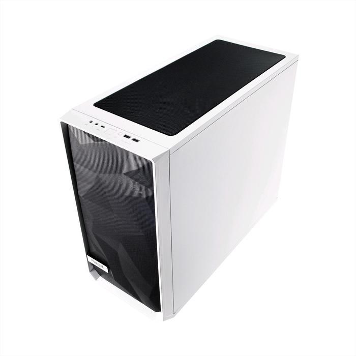 Корпус Fractal Design Meshify S2 White TG, без БП, E-ATX, Midi-Tower, белый - фото 51369311